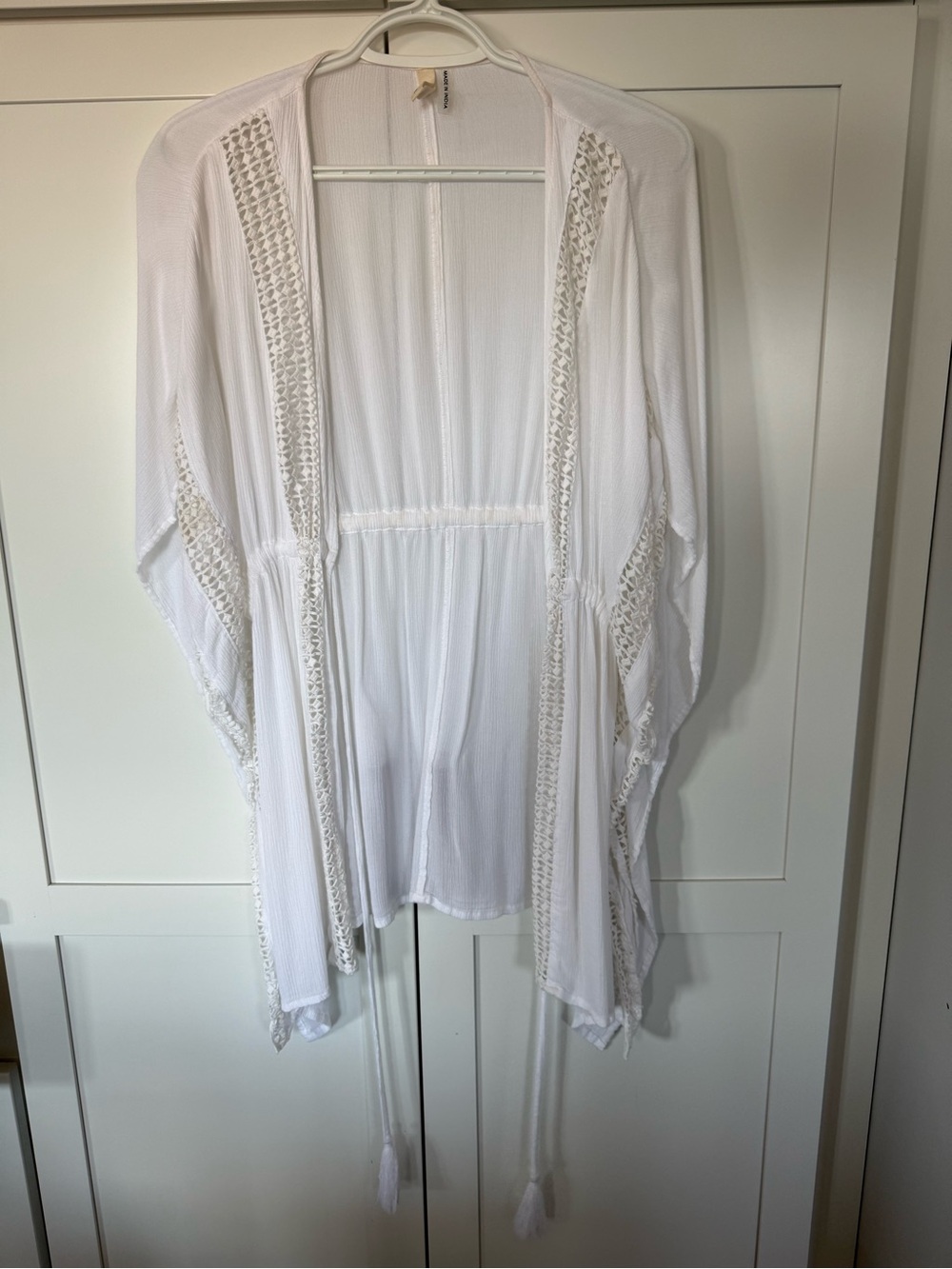 Elan Lightweight Semi-sheer Gauze Material Beach Cover Up